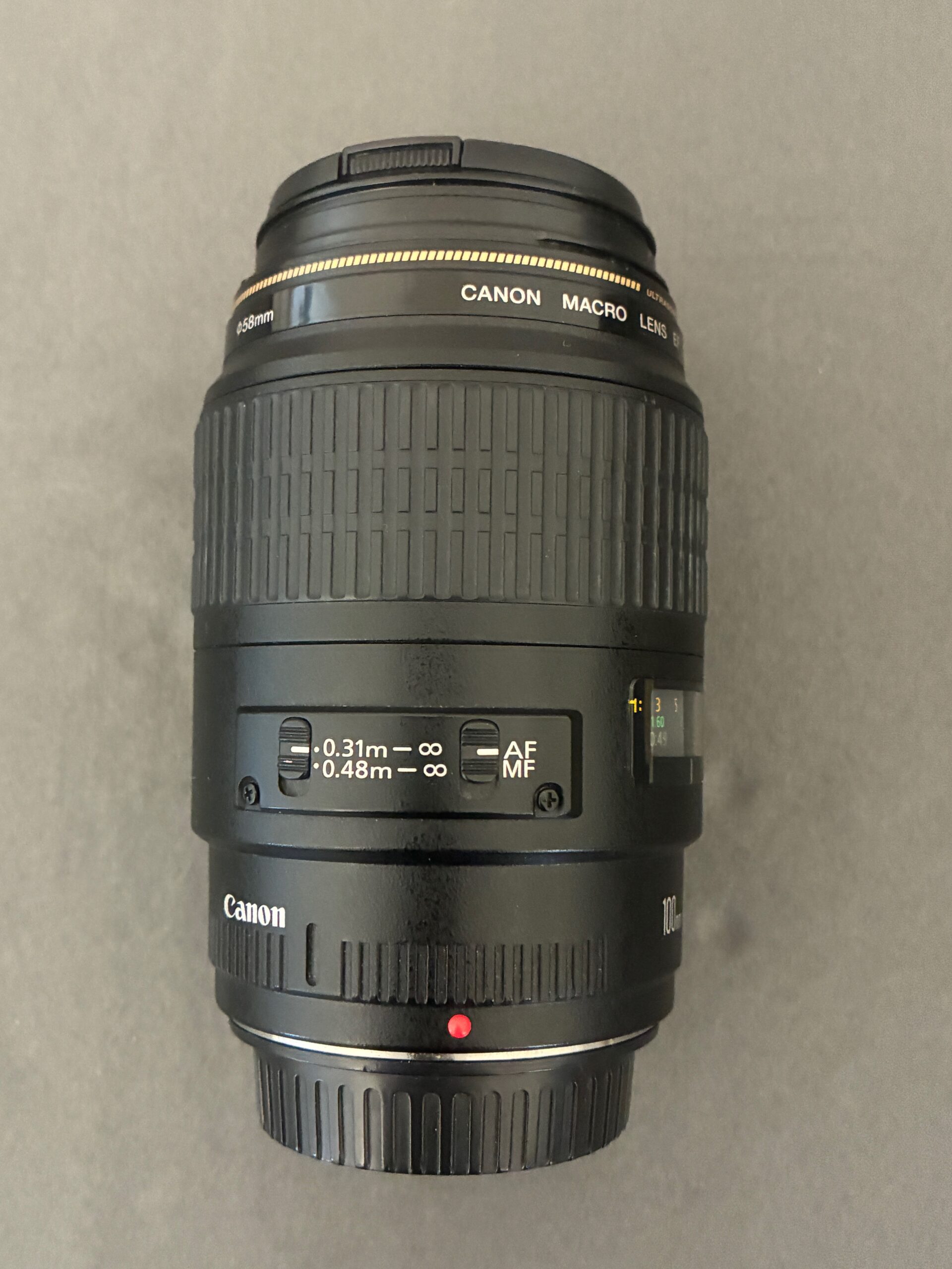 Canon 100mm macro lens