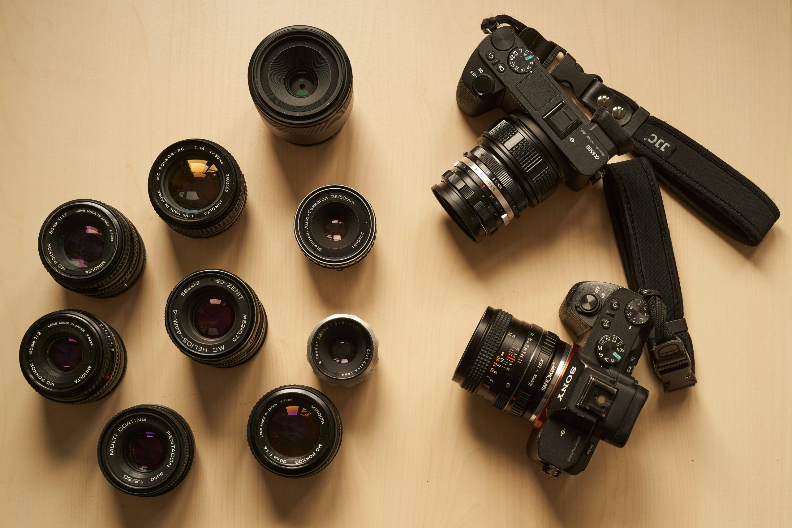 Building your first lens kit — choosing a camera lens