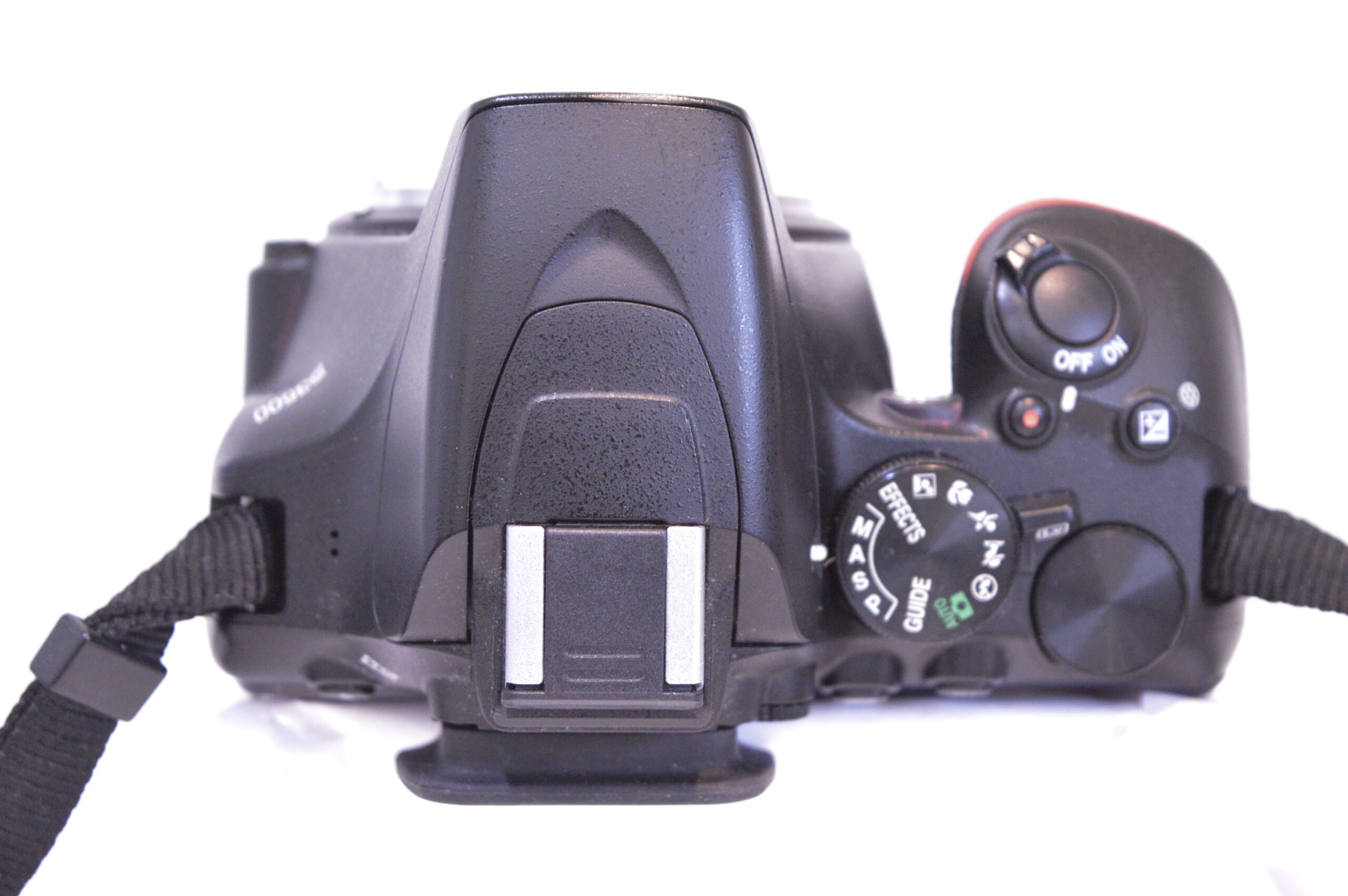Nikon D3500 Camera on white background