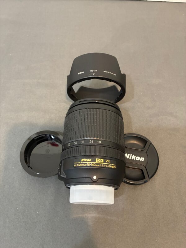 Used Nikon AF-S DX NIKKOR 18-140mm f/3.5-5.6G ED VR lens in excellent condition — Good Used Cameras