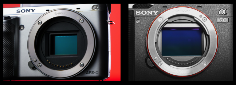 Crop sensor vs full frame camera sensor size — Good Used Cameras
